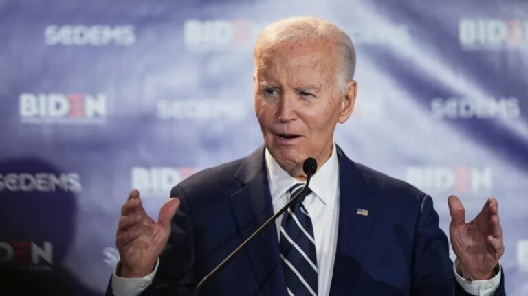 Biden knocks Trump’s State of the Union speech: ‘Is he still talking?’