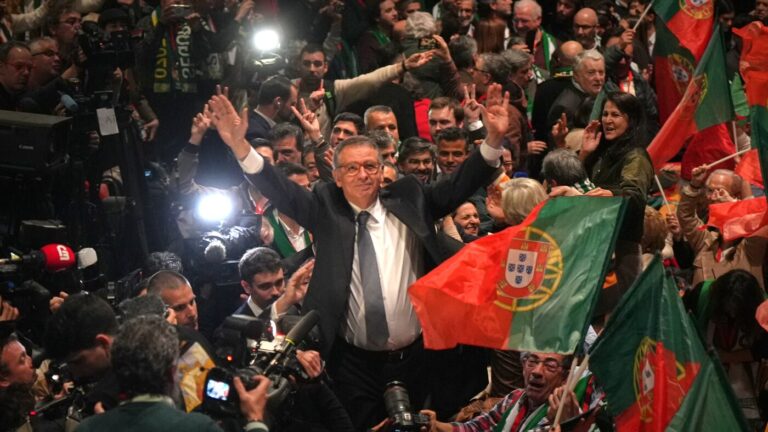 Center-left Socialist candidate wins over populist in Portugal's presidential runoff : NPR