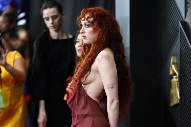 Chappell Roan ‘Giggling’ Over Reaction to Her Sheer Grammy Dress Chappell Roan 'Giggling' Over Reaction to Her Sheer Grammy Dress