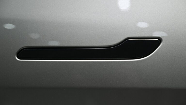 China bans hidden electric door handles : NPR