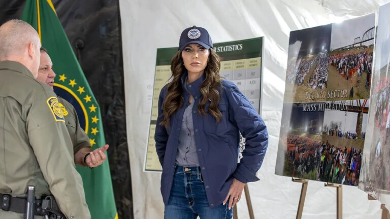 DHS Secretary Noem defends Trump immigration enforcement amid criticism