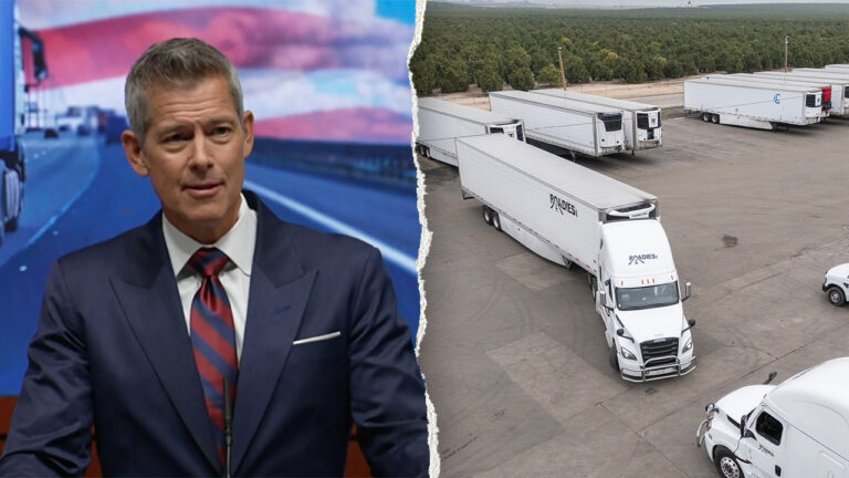 DOT Sec Sean Duffy announces English-only CDL test requirement for truckers