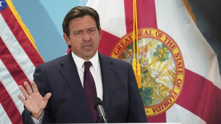 Florida voters sue DeSantis over redistricting push