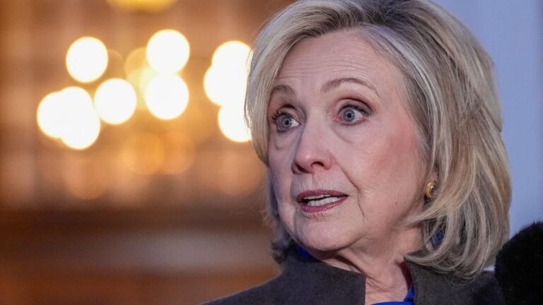 Hillary Clinton wraps with House Oversight in Epstein investigation : NPR