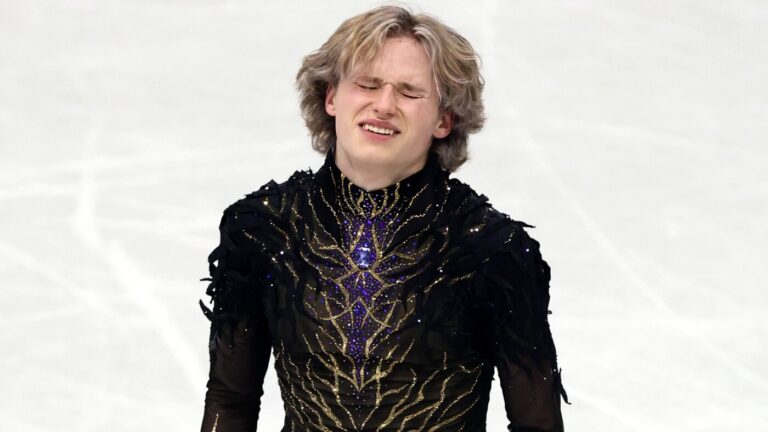 Ilia Malinin finishes 8th, Mikhail Shaidorov wins : NPR