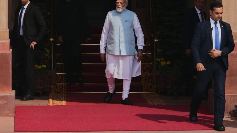 India's Modi is making his second official visit to Israel to meet with Netanyahu