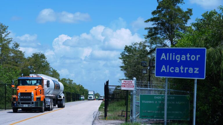 Lawyers say access to 'Alligator Alcatraz' is still hard to get as a judge weighs the case