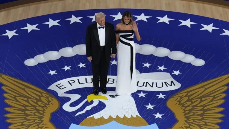 Melania Trump’s inaugural gown heading to the Smithsonian