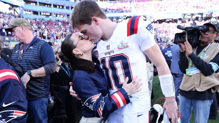 NFL news: Patriots’ Drake Maye gets wife’s Super Bowl support NFL news: Patriots' Drake Maye gets wife's Super Bowl support