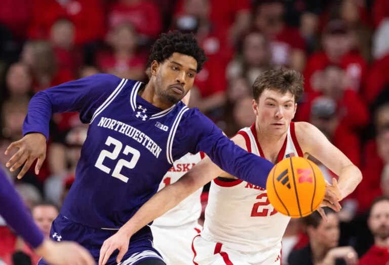 Northwestern loses to No. 7 Nebraska 68-49