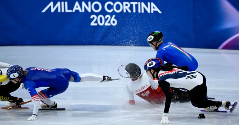 Olympic Speed Skater Shares Update, Hospital Pic After Face Cut by Blade Olympic Speed Skater Shares Update, Hospital Pic After Face Cut by Blade