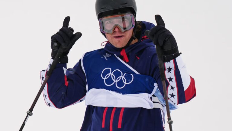 Olympic freeskier Hunter Hess flashes an 'L' sign, says he stands by his statement