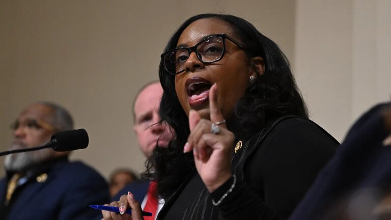 Rep LaMonica McIver asks ICE director, 'Do you think you're going to hell?'