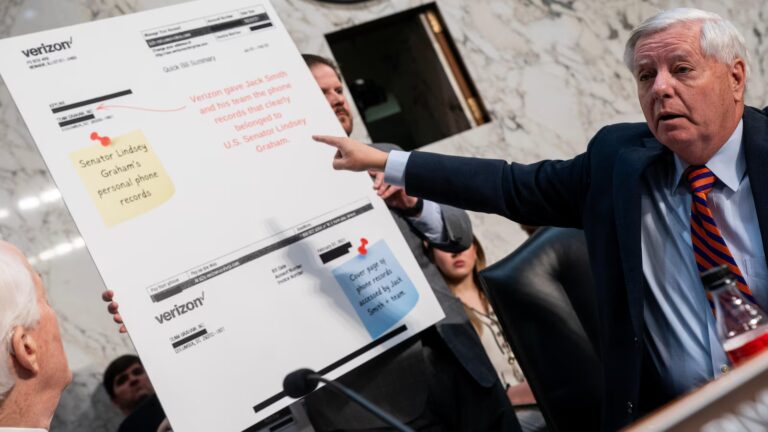 Republican lawmakers grill telecom officials over phone records access in Trump investigation