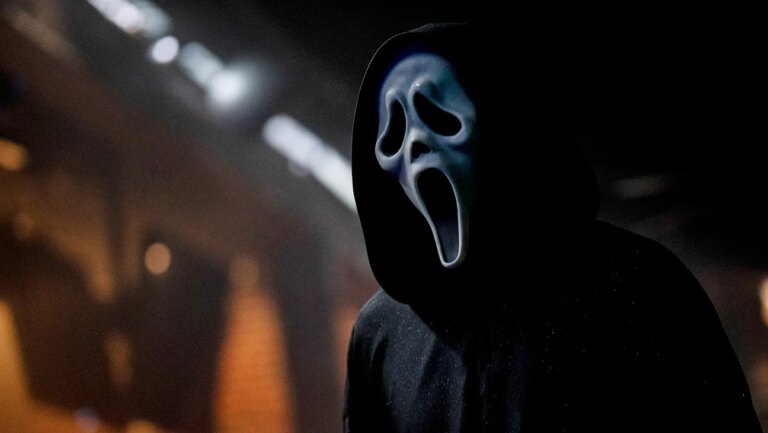 Ghostface in Paramount Pictures and Spyglass Media Group's Scream 7.