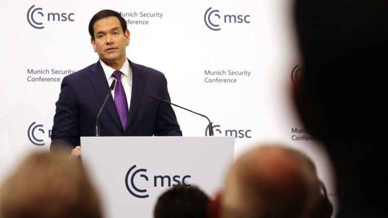 Secretary of State Marco Rubio delivers Trump red line message at Munich Secretary of State Marco Rubio delivers Trump red line message at Munich