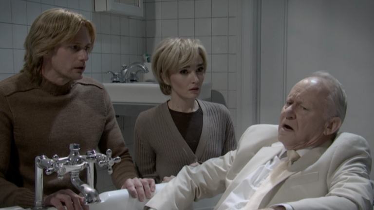 Stellan Skarsgård Crashes 'SNL' as Son Alexander Skarsgård Hosts