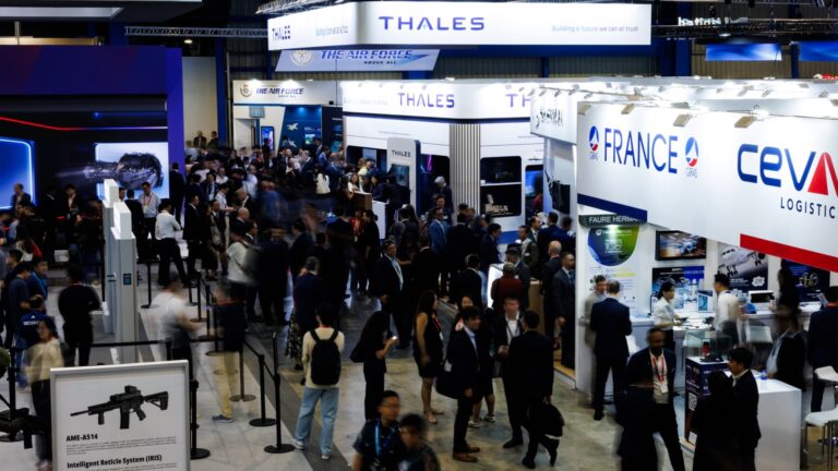 The defense buzzword at the Singapore Airshow