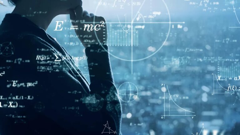 This AI Tool Doesn’t Help With Homework. It Does It for You Science technology concept. Thinking scientist.