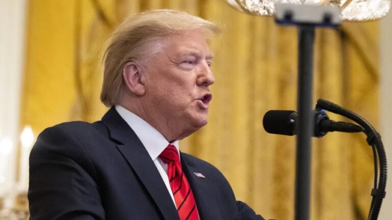Trump claims US trade deficit decreased by 78 percent due to tariffs Trump claims US trade deficit decreased by 78 percent due to tariffs