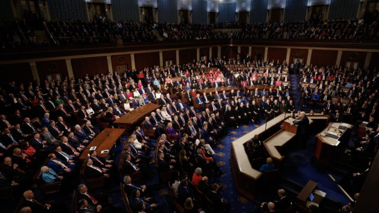 Trump has ‘so much to talk about’ in State of the Union speech : NPR Trump has 'so much to talk about' in State of the Union speech : NPR