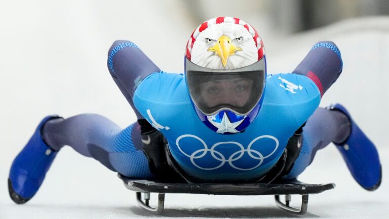 U.S. sledder Katie Uhlaender won't race at the Winter Olympics : NPR