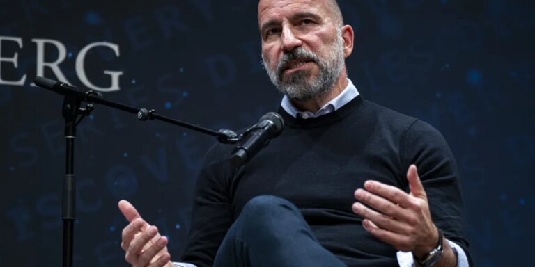 Uber CEO predicts most rides could be robot-operated within 20 years