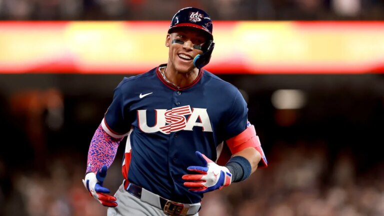 Aaron Judge hits first World Baseball Classic homer in Team USA win