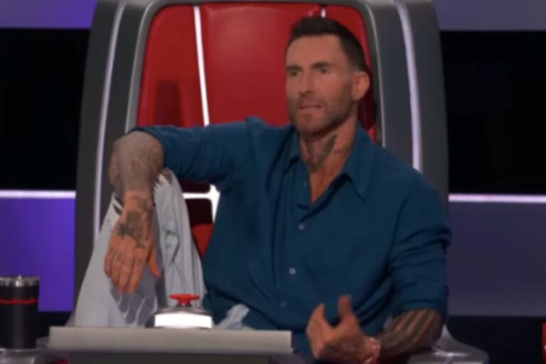 Adam Levine Wins Hunter Jordan in Triple Turn