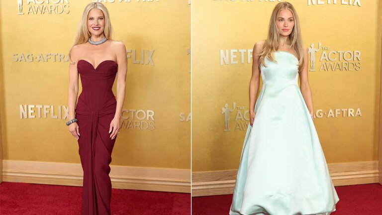 Ali Larter, Michelle Randolph showcase stunning fashion at Actor Awards