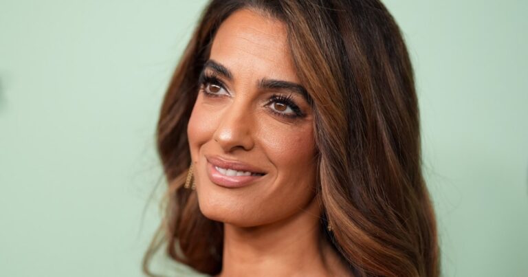 Amal Clooney’s Secret To Radiant Locks Is This $14 Hair Gloss