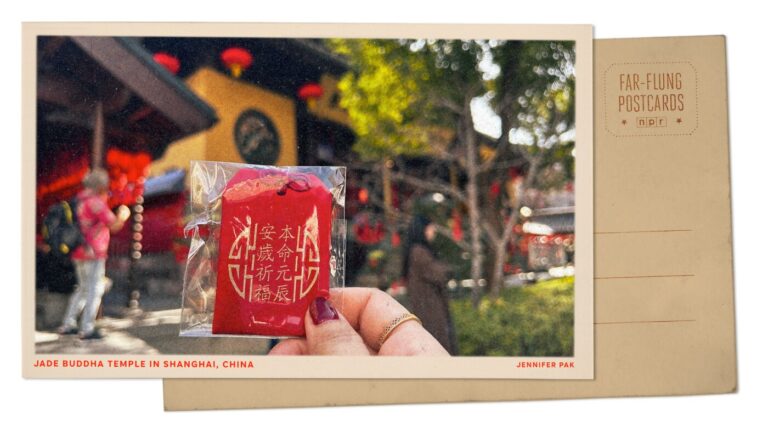 Amulet for luck in Year of the Horse at Shanghai temple : NPR