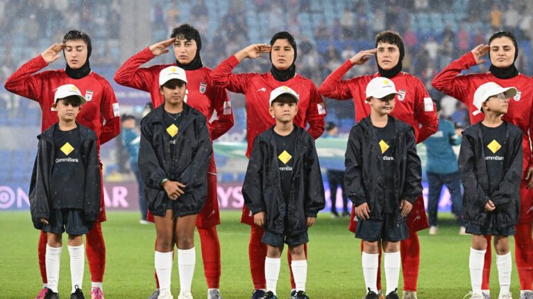Australia grants asylum to 5 members of the Iranian women's soccer team : NPR