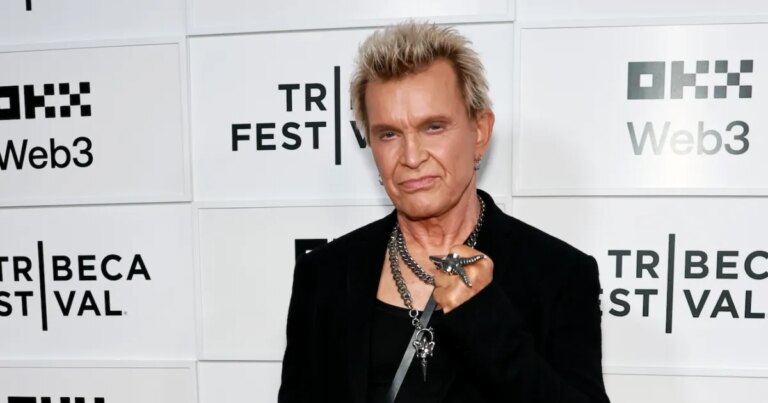 Billy Idol Says Smoking Crack Helped Him Quit Heroin
