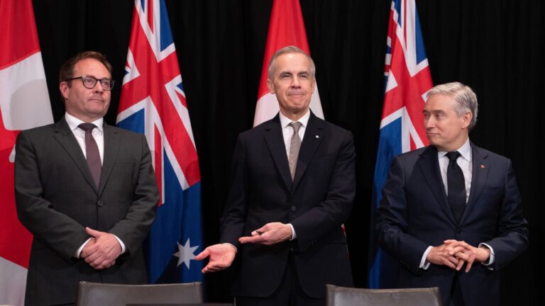 Carney says he backs strikes on Iran 'with some regret' as world order frays : NPR