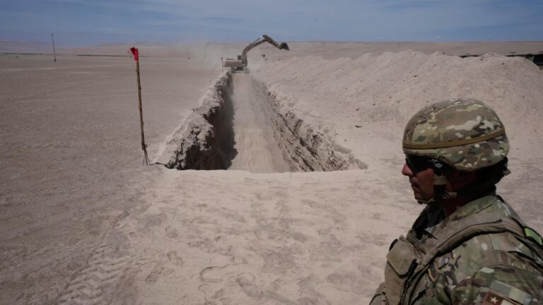 Chile's new far-right president launches work on border barrier