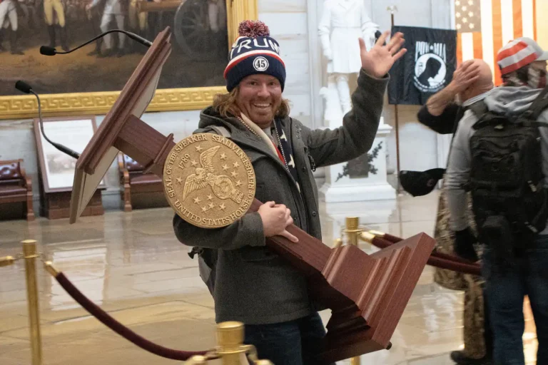 Florida man who took Pelosi’s lectern on Jan. 6 is running for office