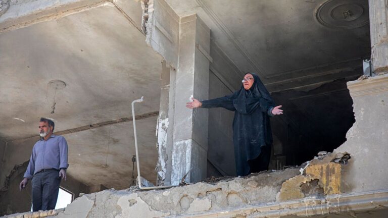 Iran hits oil tanker off Dubai as fighting continues on all fronts : NPR