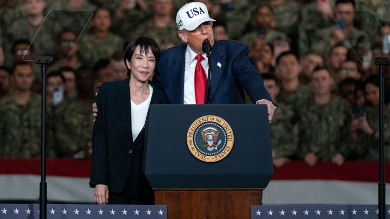 Japan's prime minister visits the White House under shadow of Iran war : NPR