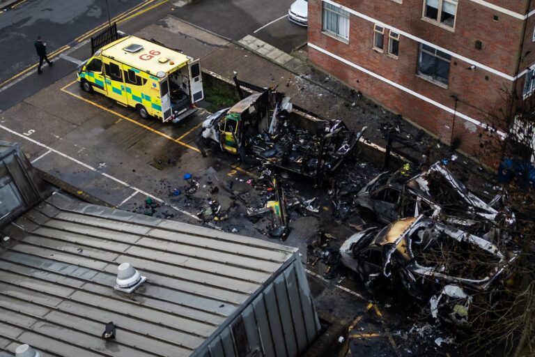 Jewish ambulances set on fire in London; Keir Starmer condemns ‘antisemitic attack’