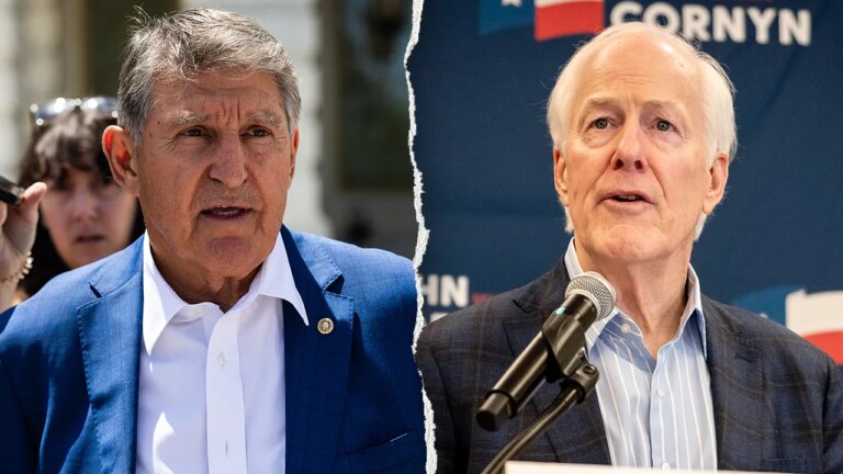 Joe Manchin accuses John Cornyn of ditching filibuster stance for political convenience Joe Manchin accuses John Cornyn of ditching filibuster stance for political convenience
