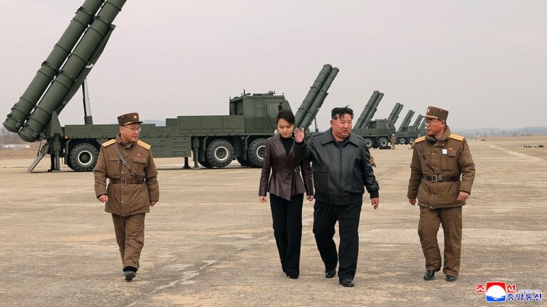Kim Jong Un watches North Korea weapons test with teenage daughter Kim Jong Un watches North Korea weapons test with teenage daughter