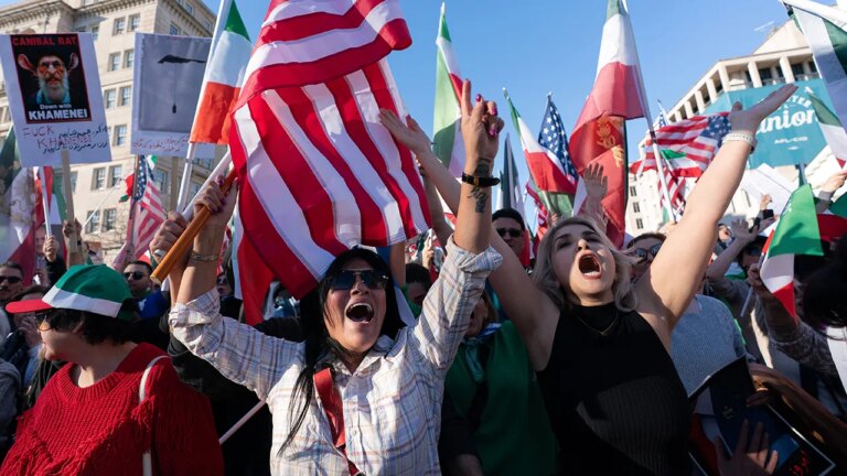 LIZ PEEK: War critics on wrong side of history as Iran celebrates Trump's strike shocks US left
