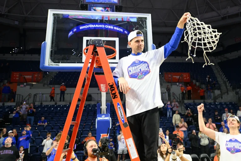No. 7 Florida celebrates SEC title and sets sights on a top seed in the NCAA Tournament Download app from appStore