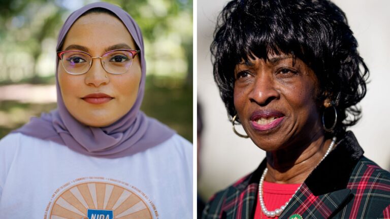 North Carolina Rep. Valerie Foushee holds narrow lead over primary challenger : NPR North Carolina Rep. Valerie Foushee holds narrow lead over primary challenger : NPR