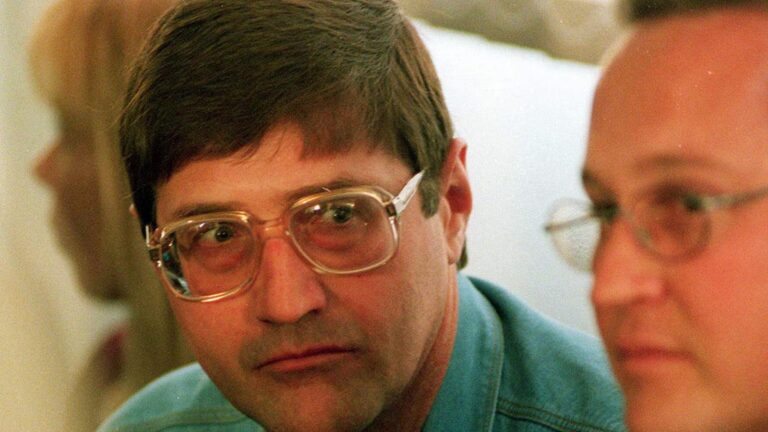 Notorious apartheid police commander testifies at South African hearing on killings