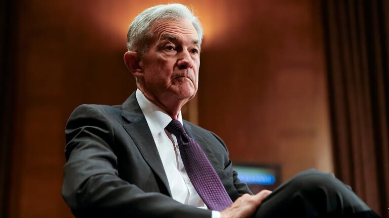 Powell warns new energy supply shock threatens to push inflation higher