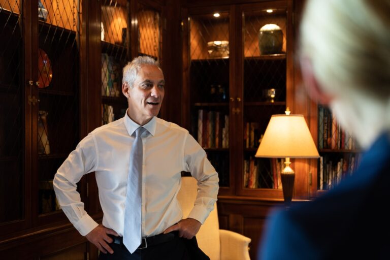 Rahm Emanuel would like to talk about immigration