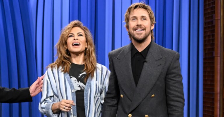 Ryan Gosling and Eva Mendes Make Rare Joint TV Appearance