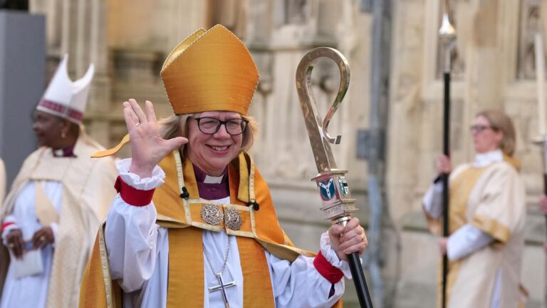 Sarah Mullally celebrated as the Church of England’s first female leader, in photos Sarah Mullally celebrated as the Church of England's first female leader, in photos